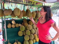 Durian Fruit Food Tipps Malaysia Nannette Neubauer
