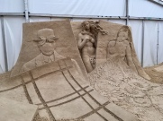Kunstwerke aus Sand - Binz auf Rügen